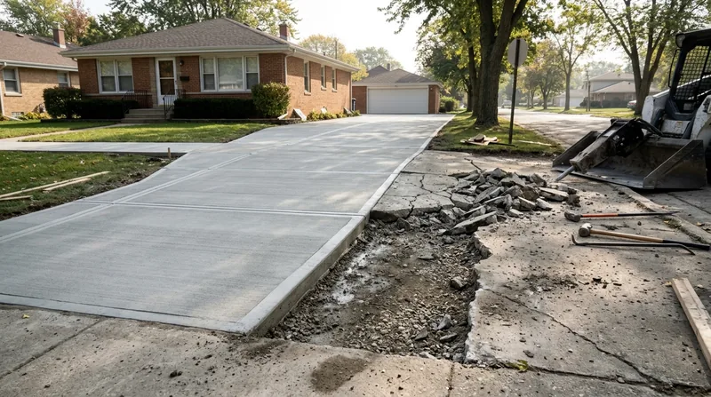 Concrete Removal & Replacement Joliet