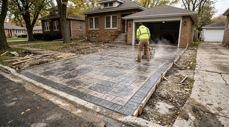 Stamped & Decorative Concrete Joliet