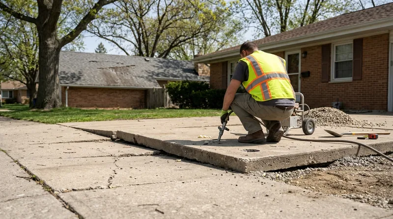 Concrete Leveling & Slab Lifting Joliet
